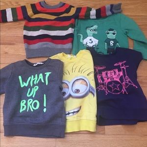 Haul of 5 sweatshirts ( Gap & H&M)